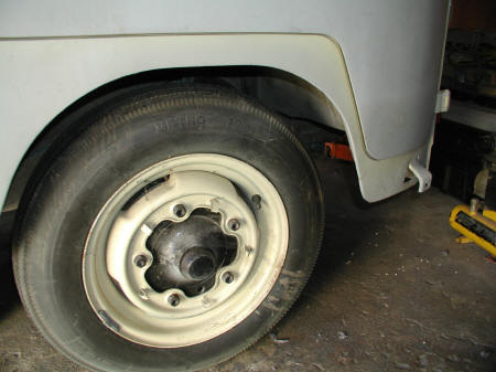 wide five vintage bus wheels